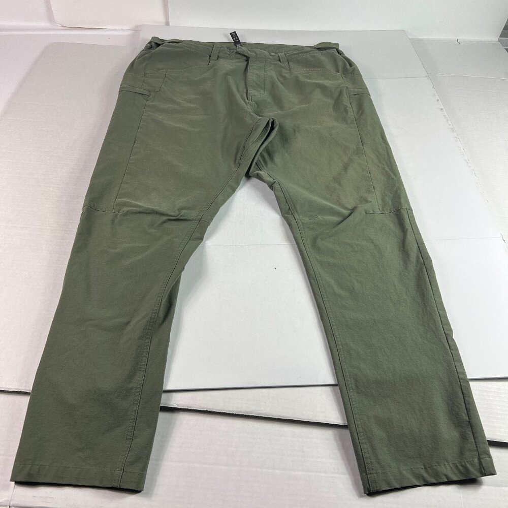 Ten Thousand Pants Men's 40x30 Green Faded Tactical Cargo Performance Tag 40